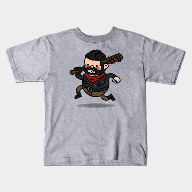 Hey Batter, Batter Kids T-Shirt by thelindalam